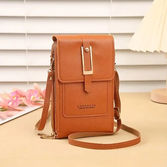 Handbags - Brown Crossbody Bag